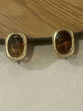 Vintage Sarah Coventry " Golden Embers" Earrings-1967